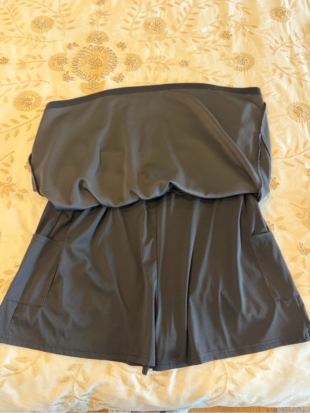 Classic Black Drawstring Skort - Women - Picture 4 of 4